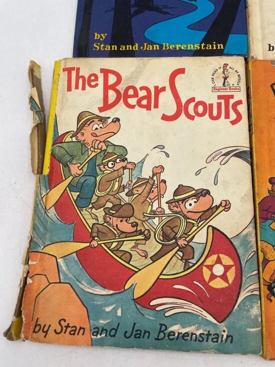 Berenstain Bears Vintage Beginner Book Hardcover Stories By Berenstains - Picture 2 of 6